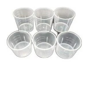 Mass production of plastic measuring cup with scale PP transparent syrup small medicine cup seasoning cup