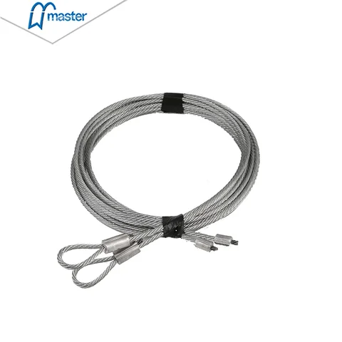 Master Well Heavy Duty Garage Door Lifting steel Cable Customized Garage Door Cable for Torsion Springs