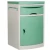 Import Medical blue pink ABS material bedside cabinet customizable storage cabinet from China