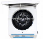 Medical/laboratory instrument centrifuge machine with LED display microcomputer control