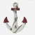 Import Medium Density Fiberboard anchor decoration  Decorative Wooden Ship Anchor For The Wall, Classic Anchor Craft from China