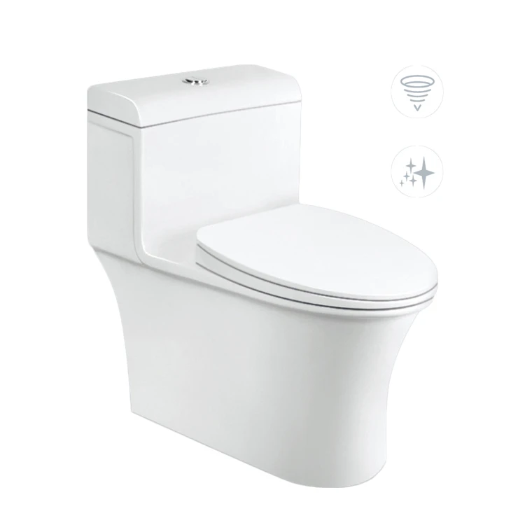 Medyag Modern OEM YLZ-1110 Ceramic Sanitary S-trap 300/400mm Siphon One-Piece Toilet