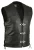 Import Men Biker Leather Vest / Motorcycle Leather vest from China