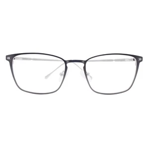 Men Womens Eyeglass Frames Spring Hinge Slim Temple Big Square Metal Optical Glasses Frame Oprawki Okularowe Damskie