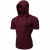Import Mens Sleeveless Hoodie Sweatshirt Tank Tops Fitness Casual Sports Hooded Vest Regular Fit Pure Cotton Solid Pullover Imported from Pakistan