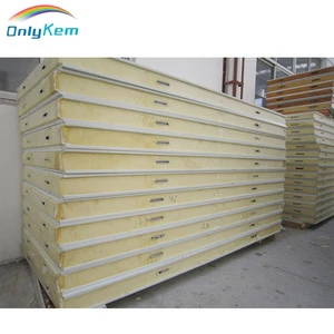 Metal Panel Material and 50/75/100/150/200mm Thickness Pu Sandwich Panel