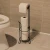 Import Metal Roll Paper Storage Toilet Tissue Holder For Bathroom from China