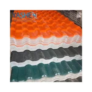 mexico roofing tiles corrugated plastic spanish roofing sheets 4 layers glass fibre roof tile