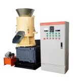 Minglun 400~600 kg/h Wood Pellet Mill With Flat Die Mould