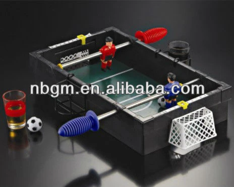 Mini Table Tabletop Soccer Football Drinking Game
