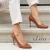 Import Mio Gusto Brand Elora Burgundy 100% Genuine Leather 8cm Heel-Height Pumps Women &#x27;s Stiletto Ladies Fashion Shoe from Republic of Türkiye