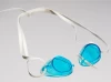 Mirrored coating anti fog racing glasses custom racing best swim goggles for the adults