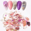 Mix nail jewelry shell pieces pearl alloy sequins nail art decoration flakes accessories diy nail art supplies