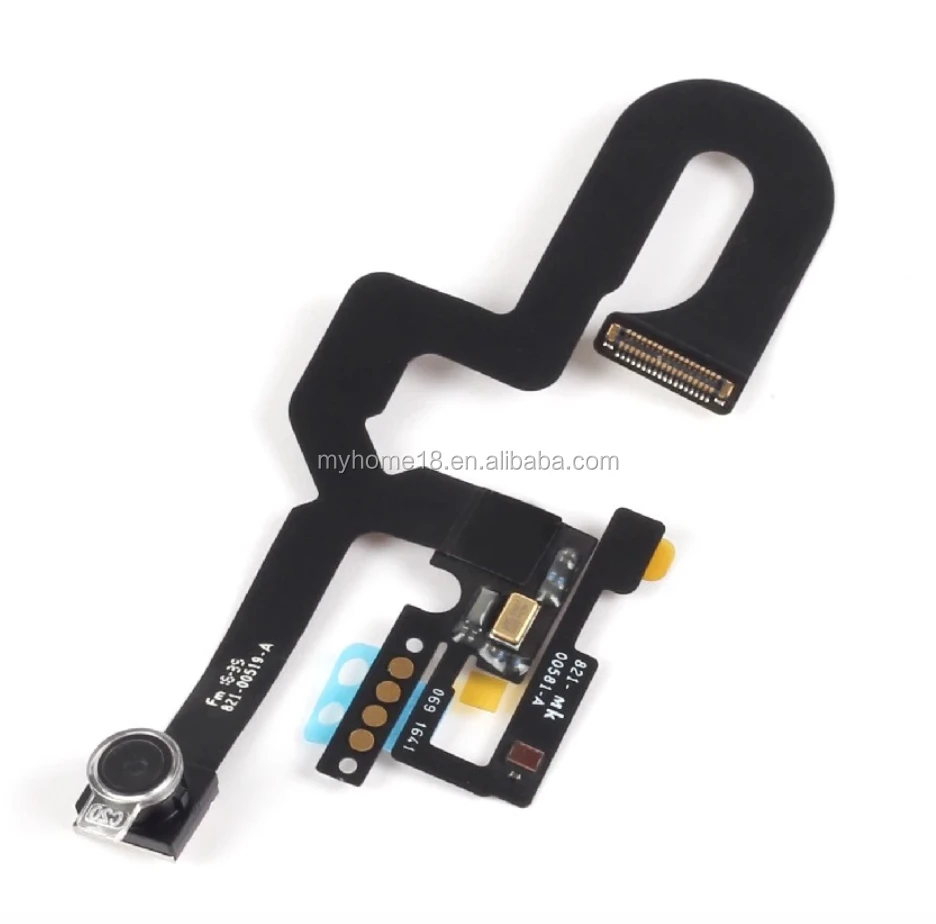 Mobile phone parts for iphone 6s front camera with sensor proximity flex cable replacement for iphone 7 8 X