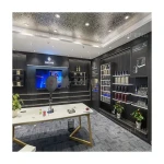 Modern Cosmetics Display Case Brand Perfume Display Case Cosmetics Store Display Case