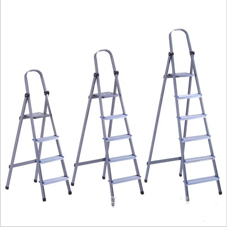 Modern Household Aluminum Ladder Wide Step Durable Folding home ladder