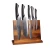 Import Modern Kitchen Cutlery Display Rack And Organizer Universal Magnetic Wooden Knife Block Holder Stand from China