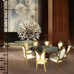 Modern Royal Dining Room Tables Chair Sets 8 Chairs Dinning Table Set