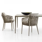 Modern Style Outdoor Garden Furniture patio Leisure Rattan Wicker tables and chairs sectional