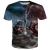Import MOQ 1 Drop shipping wholesale custom all over 3d sublimation digital printing unisex t shirt from China