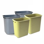 Most Popular Desktop Plastic Trash Bin Eco-friendly Small Table Trash Bin