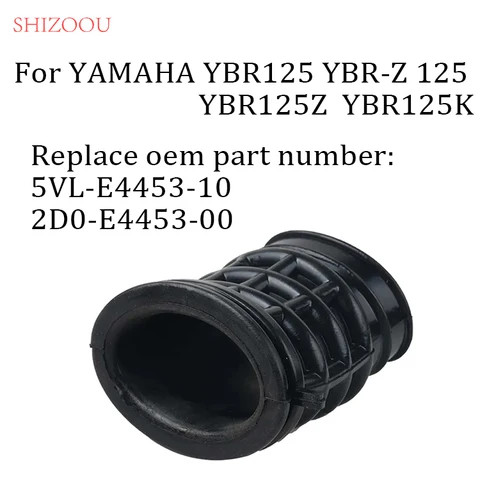 Élément de filtre à air de moto haute efficacité de remplacement pour YBR125 YBR 125 JYM 2002-2013