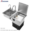 mouchang ultrasonic 304 stainless steel sink kitchen in sink dishwasher