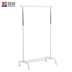 Multifunctional metal extendable clothes hanger clothes drying rack clothing garment rack