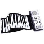 Musical Instruments Professional Soft Keyboard Piano Roll Up Piano 61 Keys In Stock