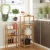 Import Natural Bamboo Eco-Friendly Bamboo 5-Tier Standing Towel Shelf from China