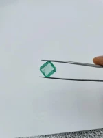 Natural Columbian Asscher Cut 10.19ct High Quality Loose Gemstone Emerald For Ring Jewellery  Bijoux Necklace