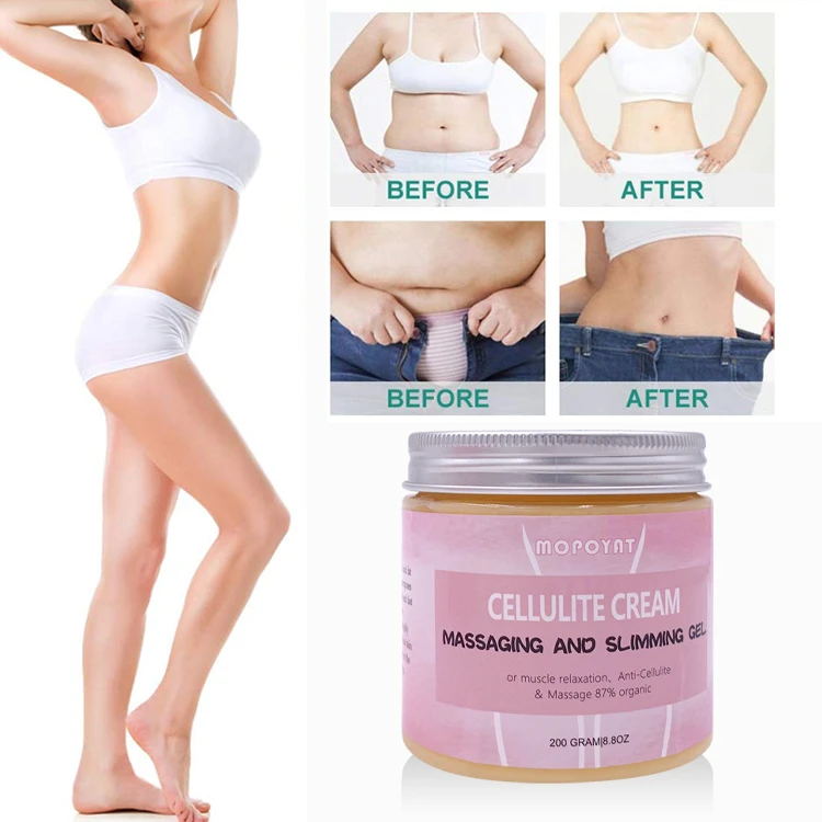 Natural Ingredient Slimming Cream Anti Cellulite MOPOYAT Weight Loss Cream 200ml OEM