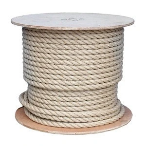 Natural manila hemp jute sisal rope for Packaging or Decoration