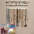 Import New Arrival Adhesive Jewelry Display Hanging Earring Necklace Ring Hanger Holder Packaging organizer Display Rack Sticky Hooks from China