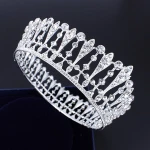 New arrival rhinestone bride crown lady fashion wedding headpiece tiara