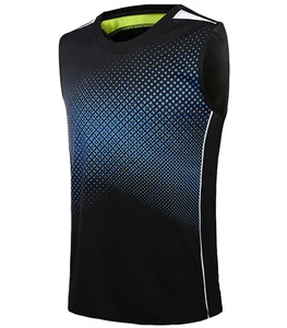 New Customize Tennis sport Player Colorful best selling high quality sublimation technology custom tennis tops jersey