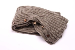 New design acrylic knitted scarf shawl