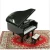 Import New design doll house wooden 3D grand miniature musical instrument toy mini piano from China