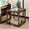 new design durable square solid wood new Chinese style Console Tables for living room