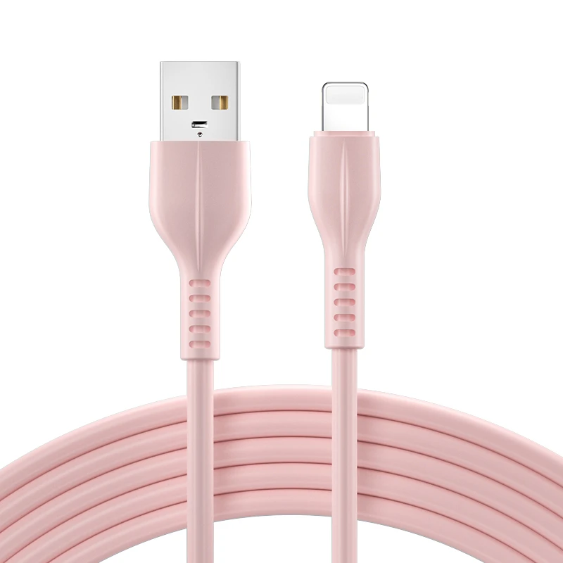 New design TPE mobile phone accessories USB cable fast charging USB cable