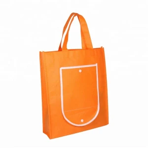 New Eco-Friendly Polypropylene Non-Woven Bags Foldable Reusable Non-Woven Tote Shopping Bags