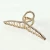 Import New fashion stock korean style gold metal cross lunar shape hair claw clip from China