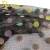 Import New Flock Dots Black Polyester Mesh Fabric For coats from China