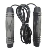 New foam handle skipping rope jump steel rope with weight