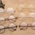 Import NEW korean retro full rim gold eyeglass frame nerd thin METAL PREPPY STYLE vintage spectacles round computer UNISEX from China