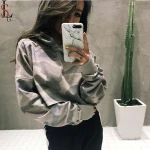 new look oversized gym camouflage pink black hoodies and sweatshirts  hot lady women crop top hoodie