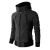 Import New mens hooded zipper sweatshirt casual autumn and winter jacket sports outdoor mens fake two-piece coat from China