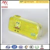 New product clear pvc plastic bag with snap button , transparent pvc cosmetic bag