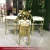 Import new products commercial stainless steel bar table cocktail furniture for sale from China