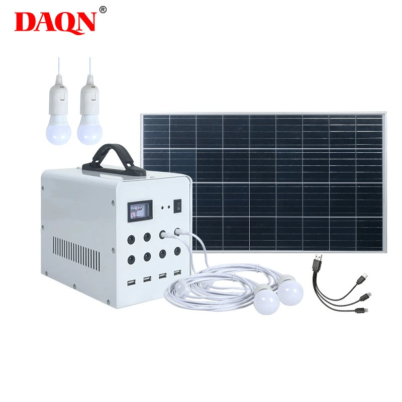 New Products Solar Powered System 50W Portable 50watt Solar Energy Powered Home System